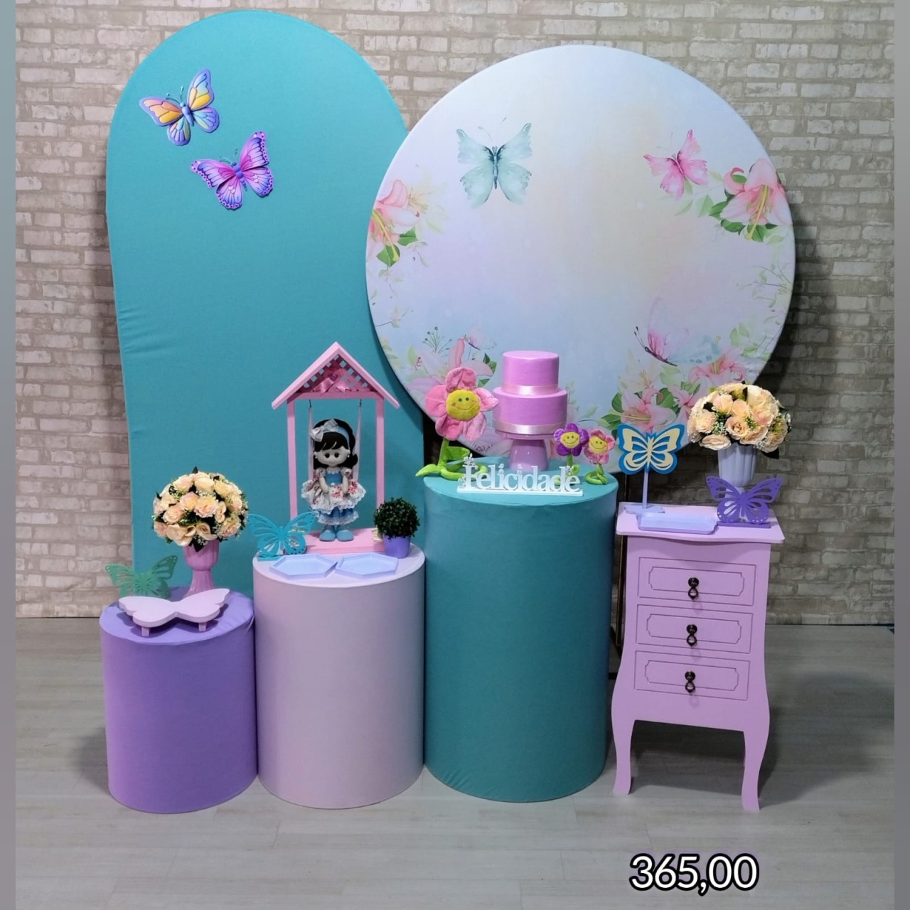 Borboleta Menina (Composição) * - Bn Decorações 