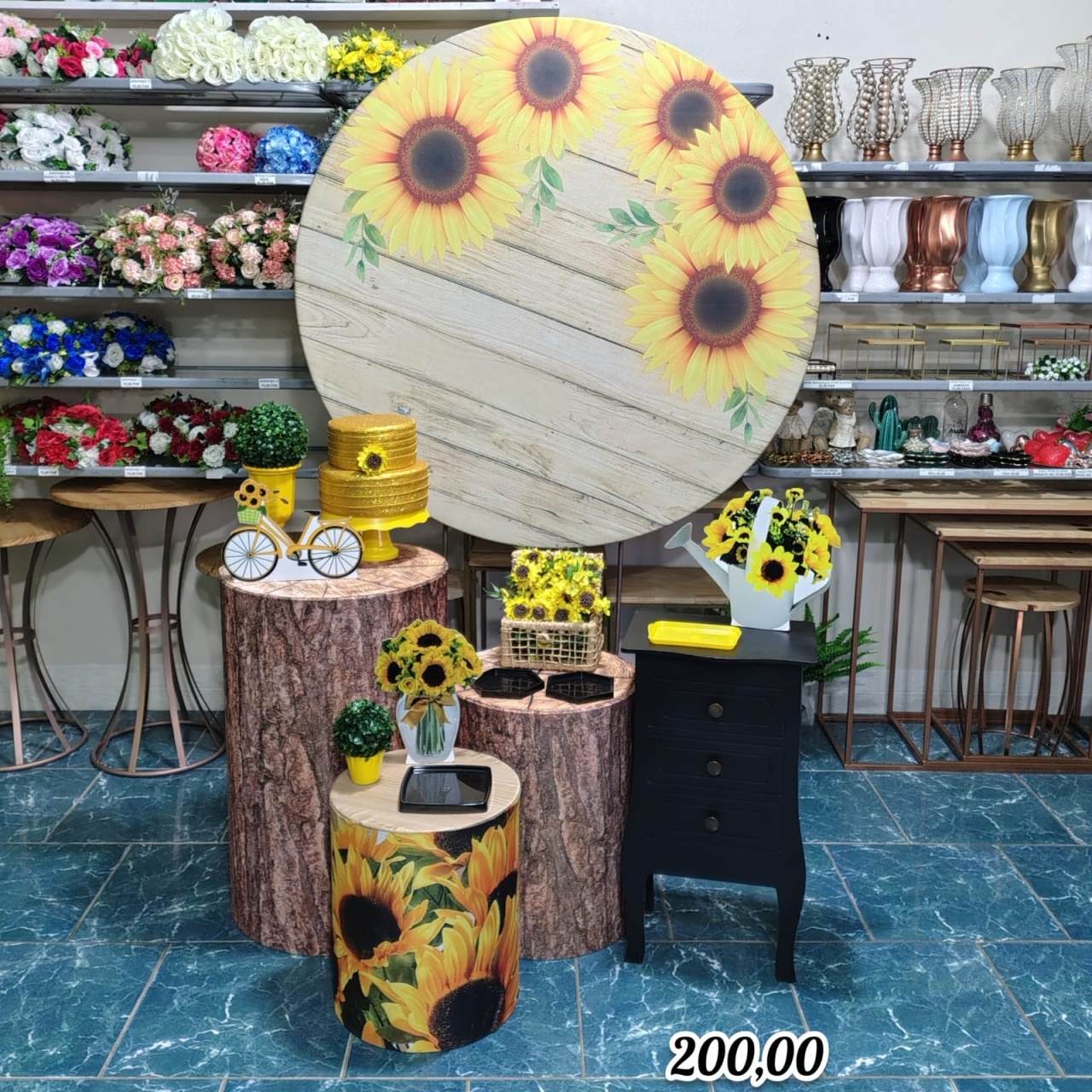 Girassol (Festejar)  1 * - Bn Decorações 