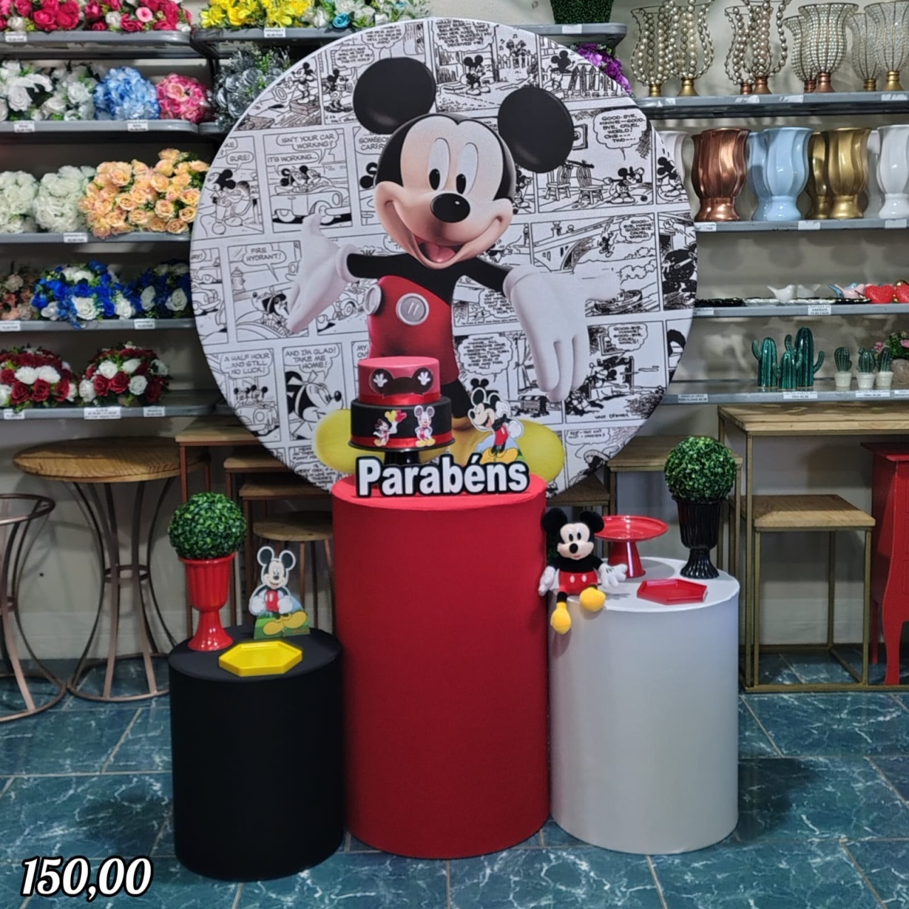 Mickey (Encanto) 2 * - Bn Decorações 