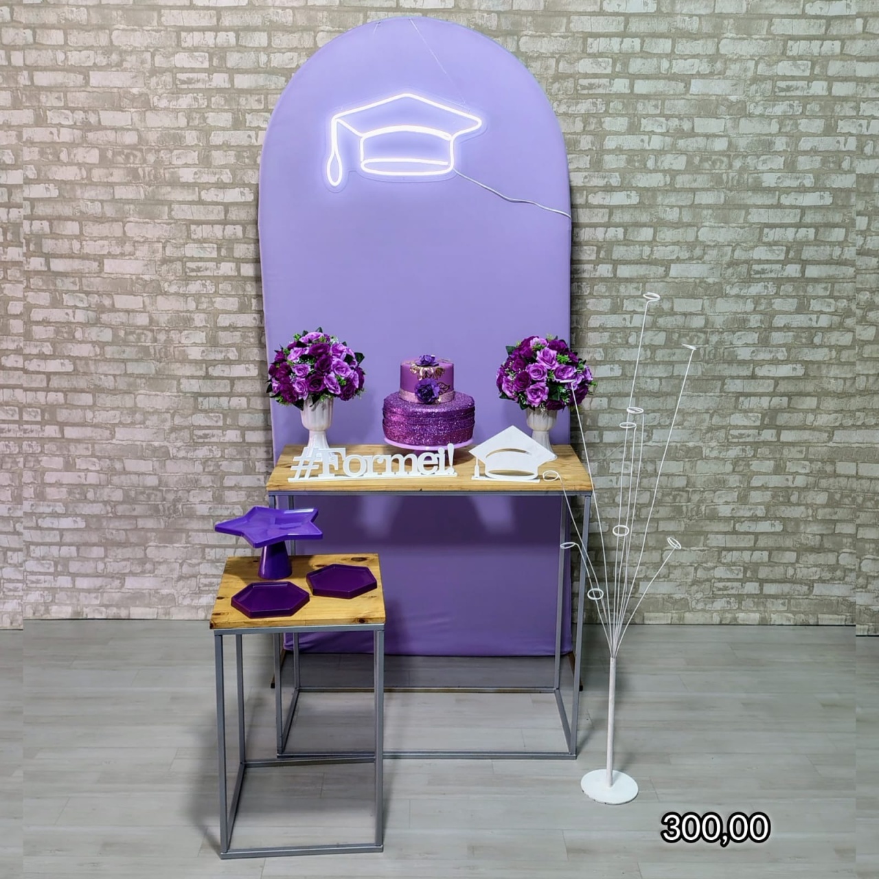 Formatura Painel Romano (Composição) * - Bn Decorações 