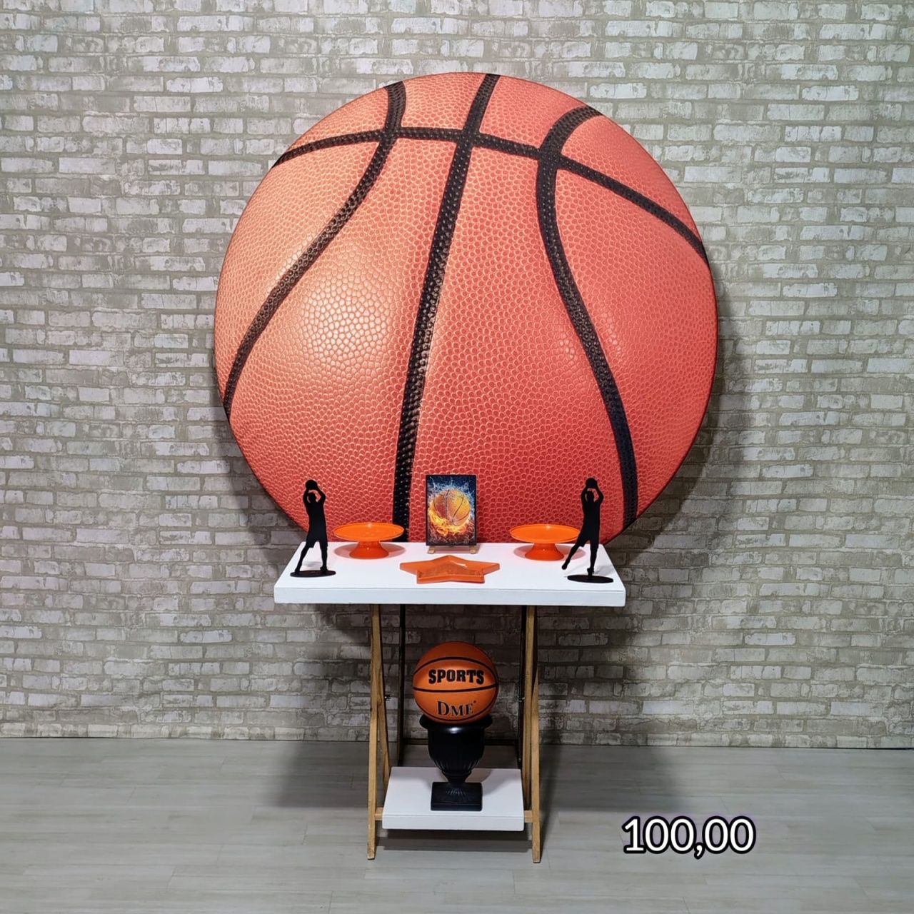 Basquete (Promoção Mesa Cavalete) *   - Bn Decorações 