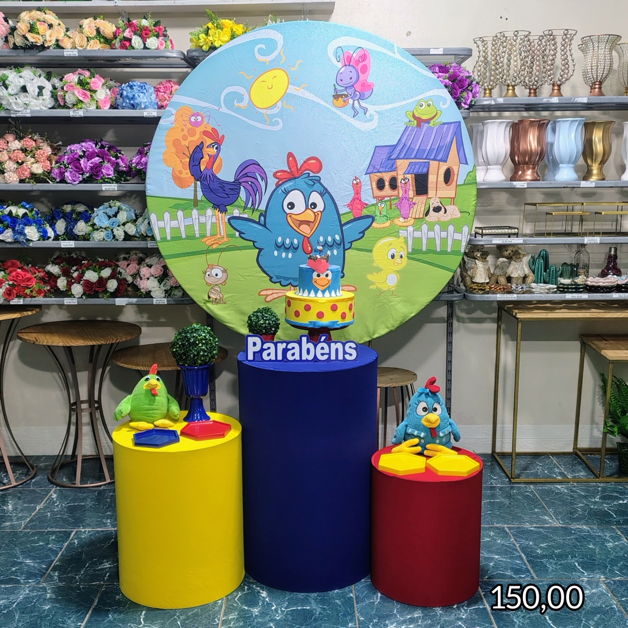 Galinha Pintadinha (Encant0) * - Bn Decorações 