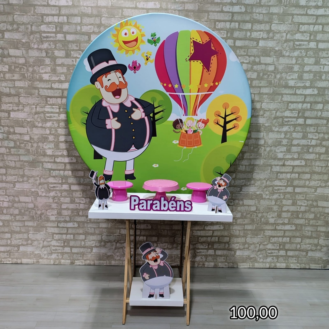 Mundo Bita (Promoção Mesa Cavalete) * - Bn Decorações 