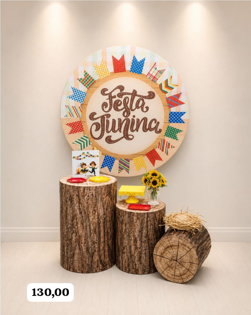 Festa Junina (Composição) 8 - Bn Decorações 