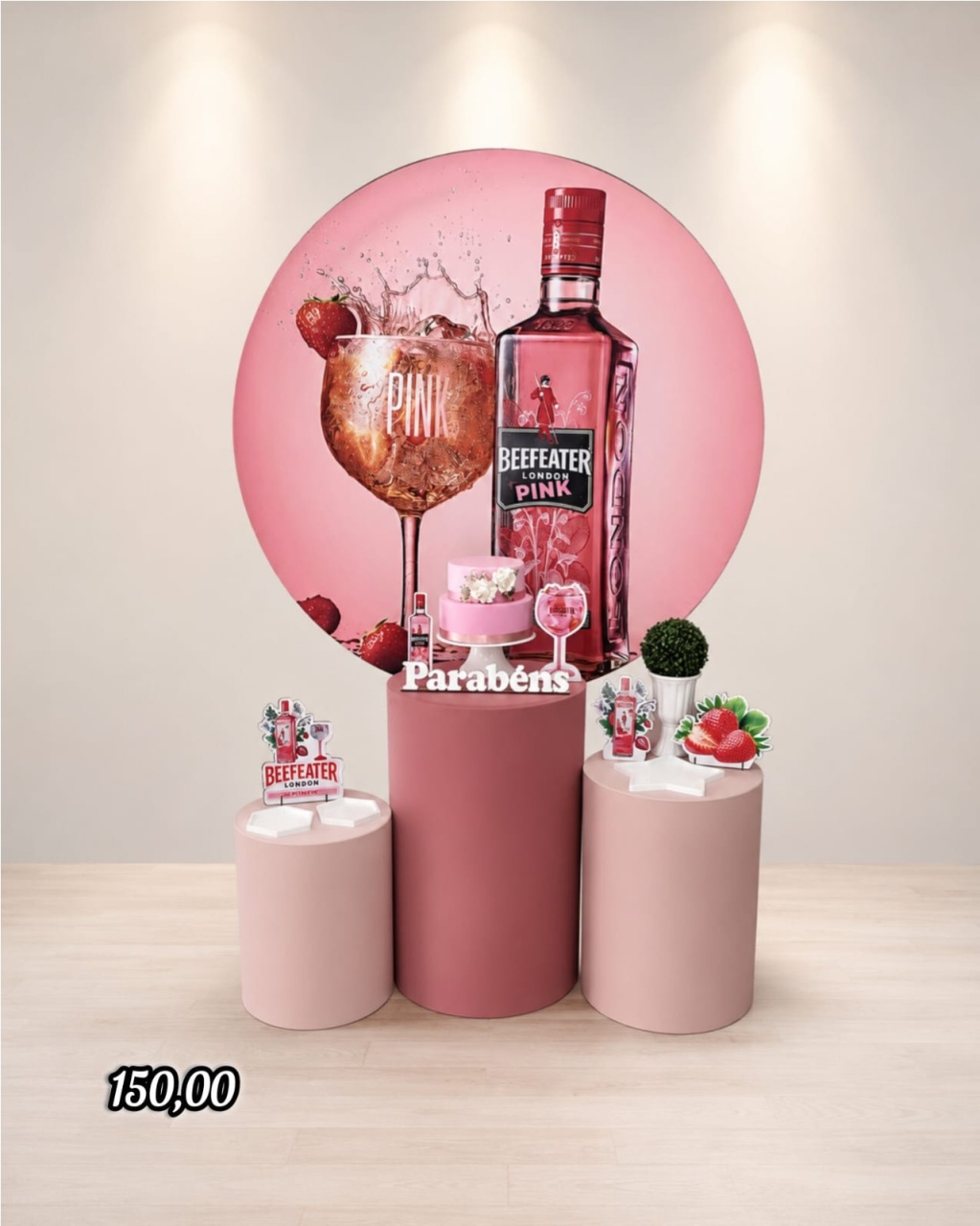 Beefeater Pink (Encanto) * - Bn Decorações 