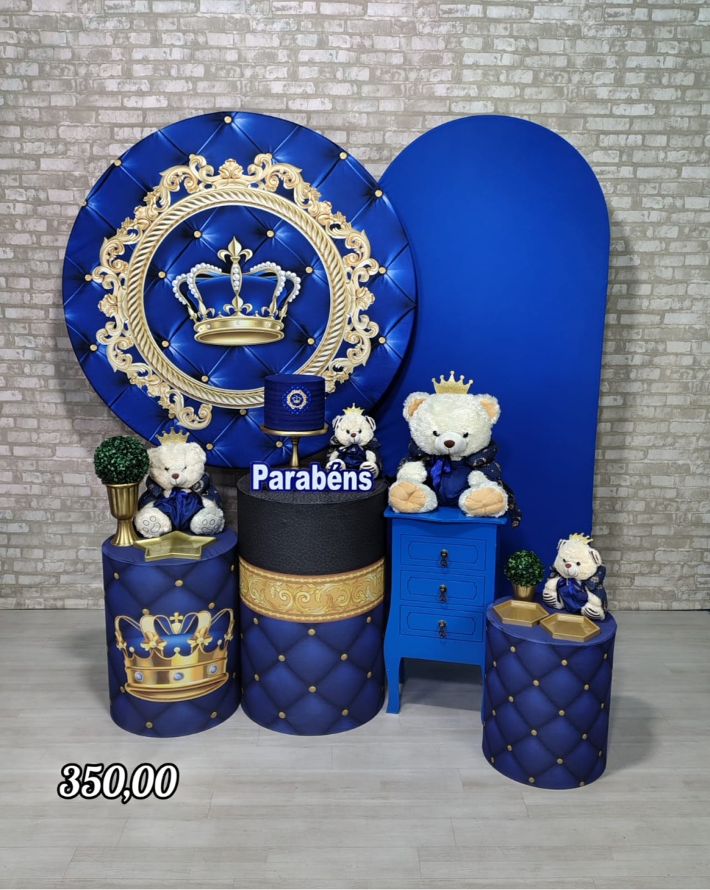 Coroa Realeza (Premium) * - Bn Decorações 
