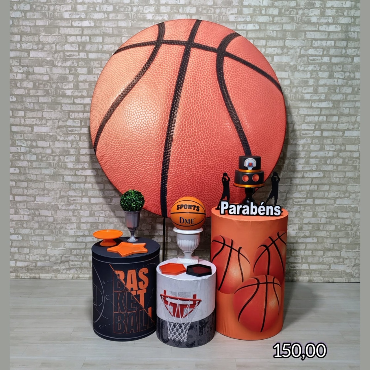 Basquete (Encanto) *  - Bn Decorações 
