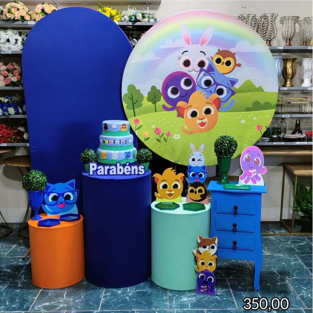 Bolofofos Menino (Premium) *   - Bn Decorações 