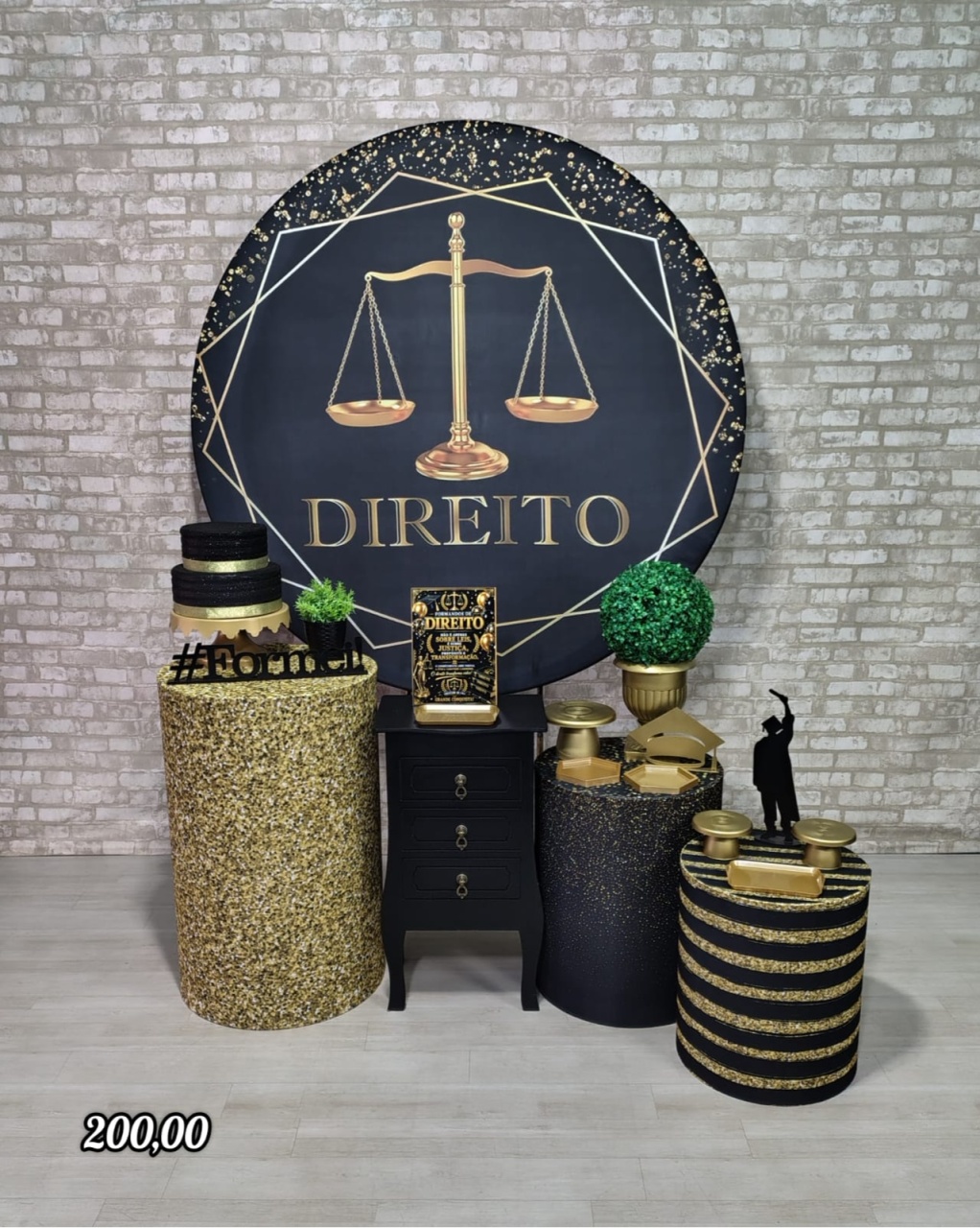 Formatura Direito (Premium) 1 * (Cópia 1) - Bn Decorações 