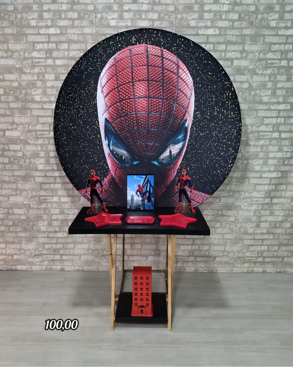 Homem Aranha 3 (Mesa Cavalete Preta) * - Bn Decorações 