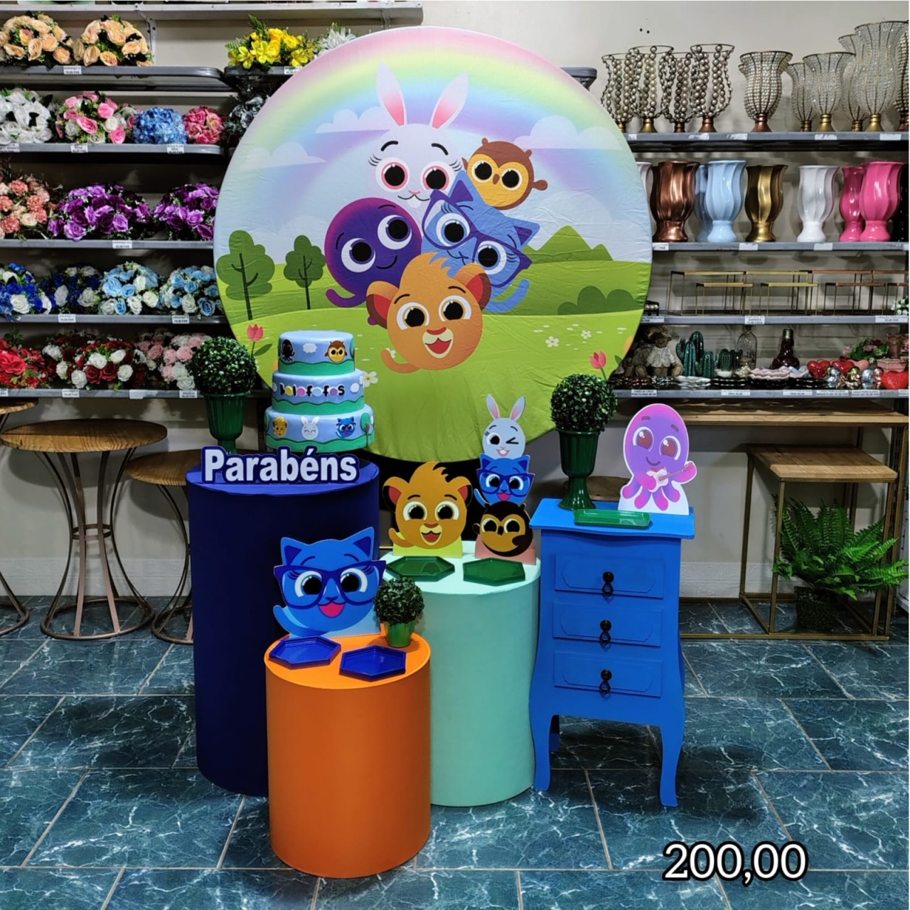 Bolofofos Menino (Festejar) *  - Bn Decorações 