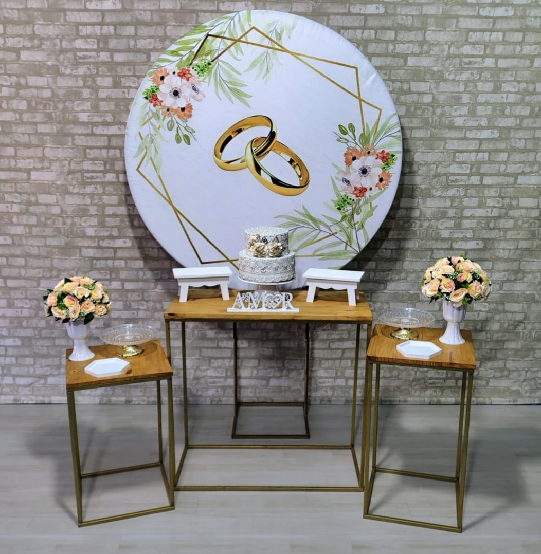 Coleção Essência Lançamento (Painel Alianças) * - Bn Decorações 