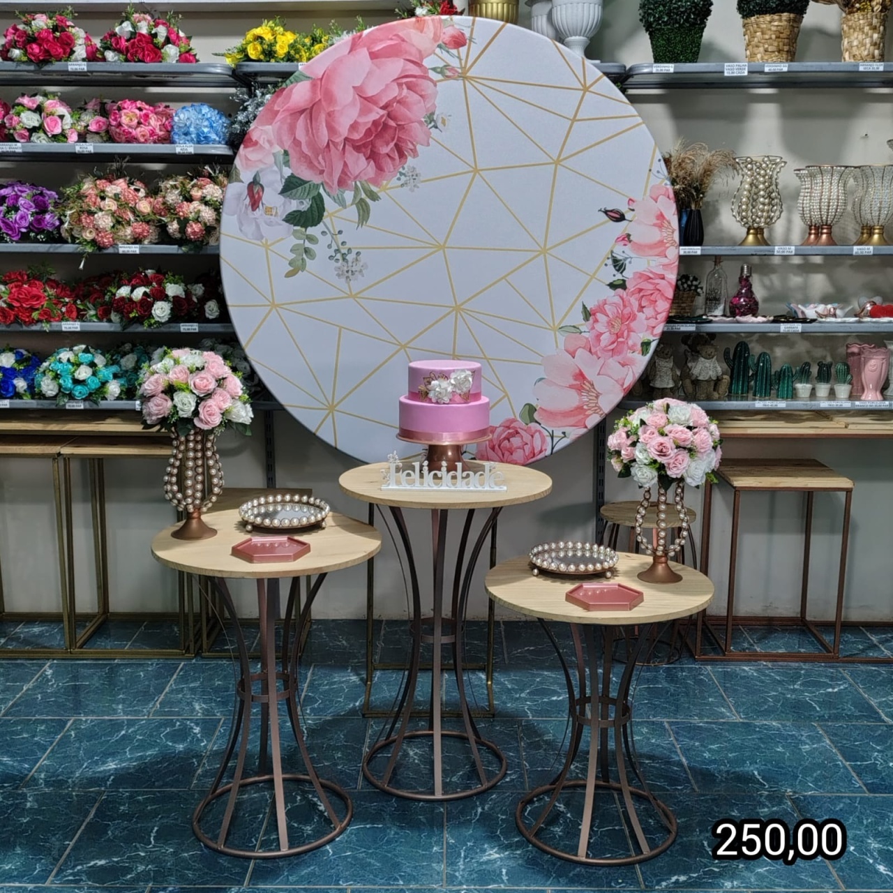 Adulto Mesa Bailarina Painel 001 (Celebrar) (1) * - Bn Decorações 