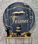Formatura 5 Preto Com Douradao (Mesa Ferro) - imagem 2