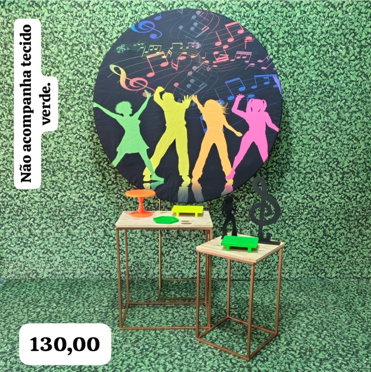 Neon 3 (Celebre Com 2 Mesas) - Bn Decorações 