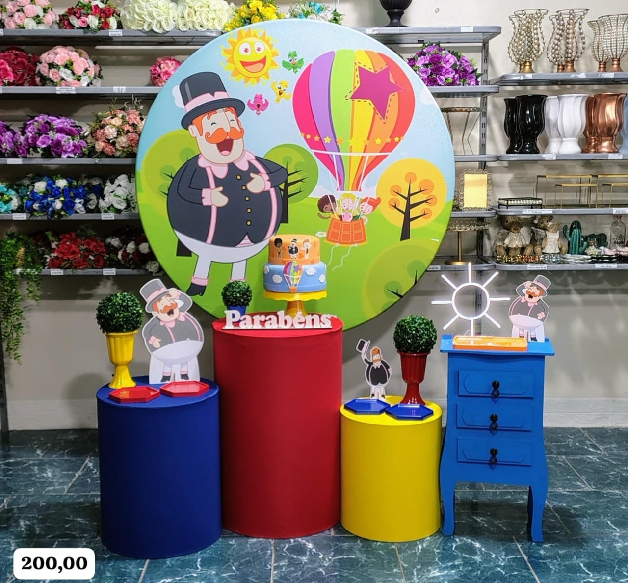 Mundo Bita Menino (Festejar) * - Bn Decorações 