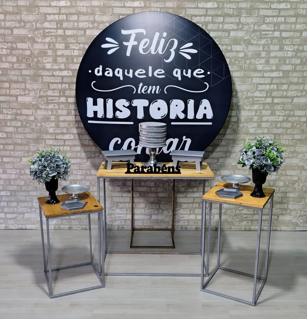 Coleção Essência Lançamento (Painel Feliz Daquele Que Tem História Para Contar) * - Bn Decorações 