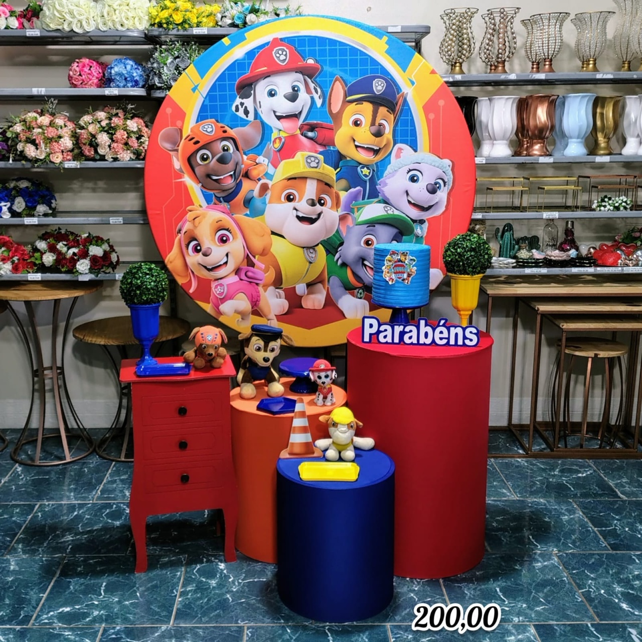 Patrulha Canina (Festejar) *  - Bn Decorações 