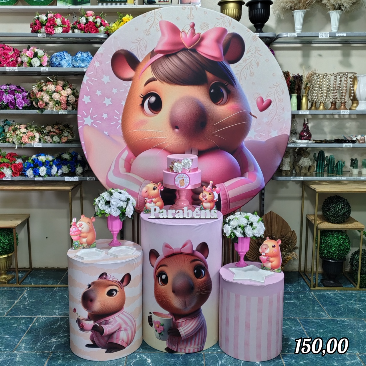 Capivara (Encanto) 1 * - Bn Decorações 