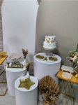 Casamento Bege Com Off White (Composição) * 2 Painéis Romano  - imagem 2