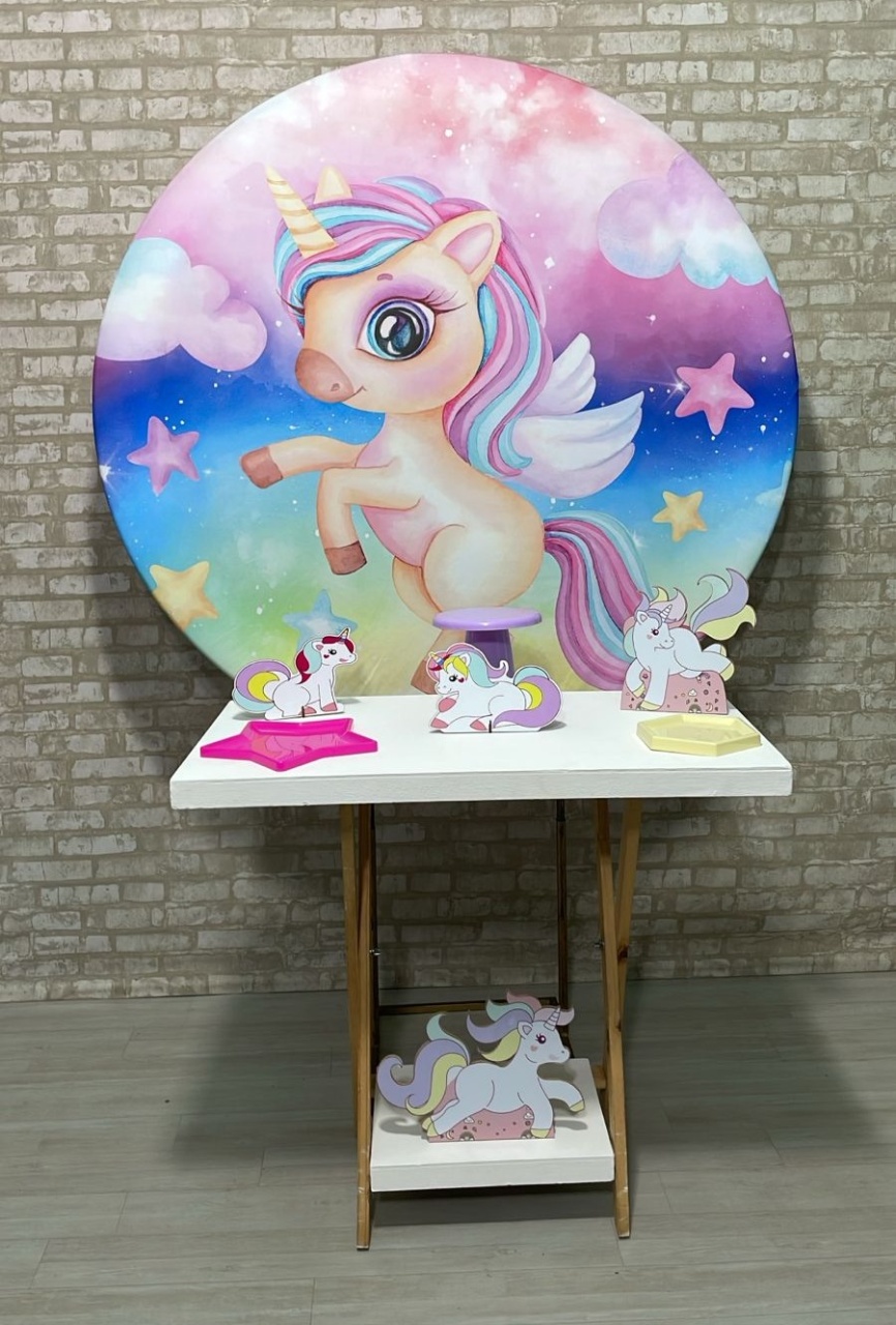 Unicórnio (Promoção Mesa Cavalete) * - Bn Decorações 