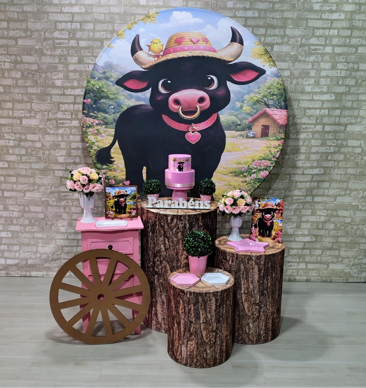 Boi da Cara Preta (Festejar) * - Bn Decorações 