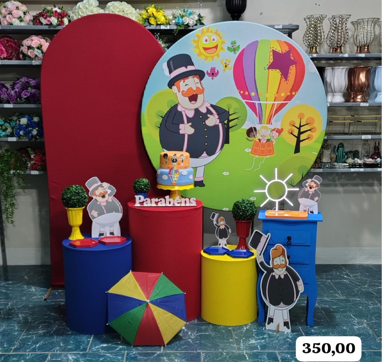 Mundo Bita Menino (Premium) * - Bn Decorações 