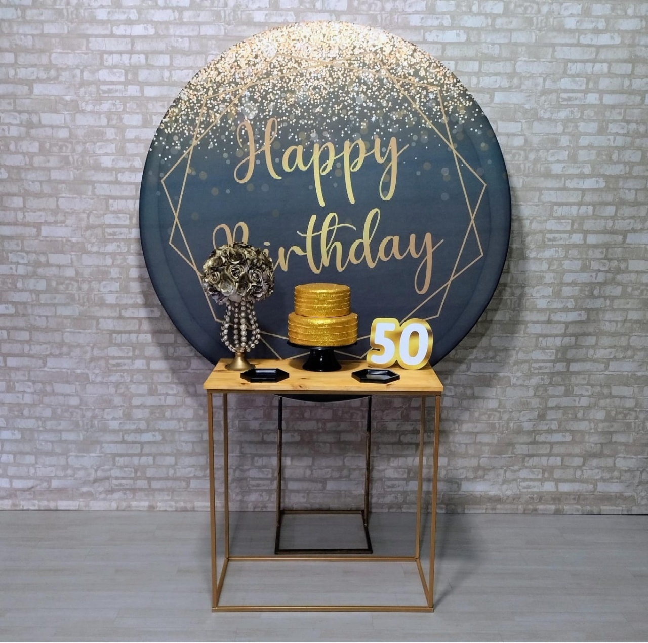  Happy Birthday (Composição) 2 - Bn Decorações 