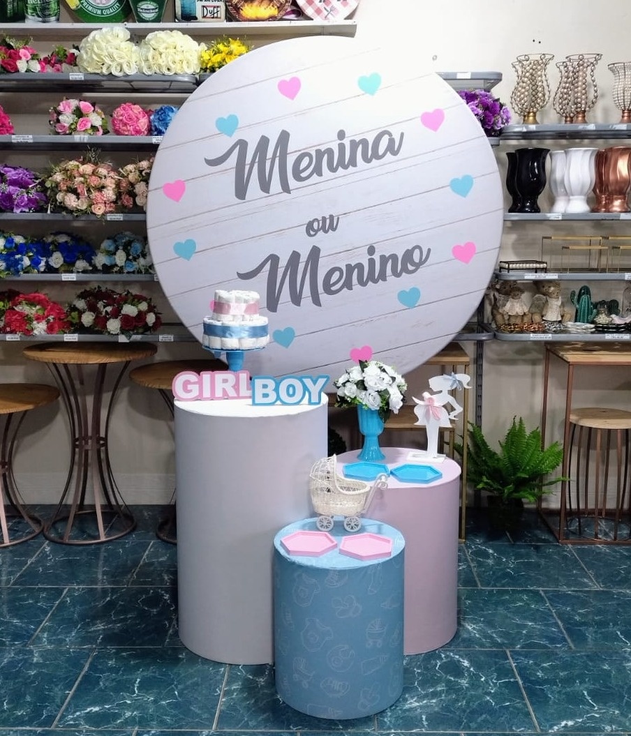 Chá Revelação Menino Ou Menina (Encanto) * - Bn Decorações 