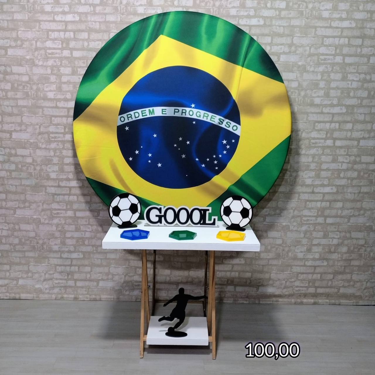 Brasil (Promoção Mesa Cavalete) *  - Bn Decorações 