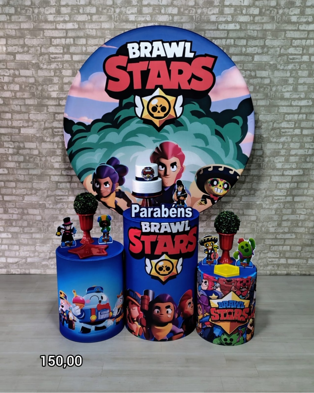 Brawl Stars (Encanto) 2 * - Bn Decorações 