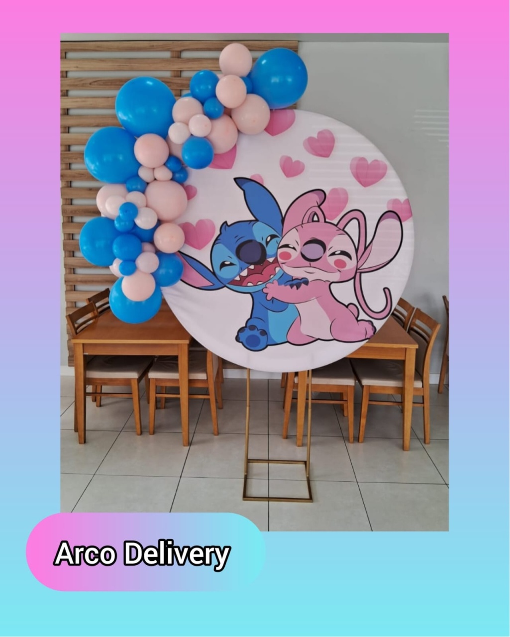 Arco de Balões Delivery - Bn Decorações 
