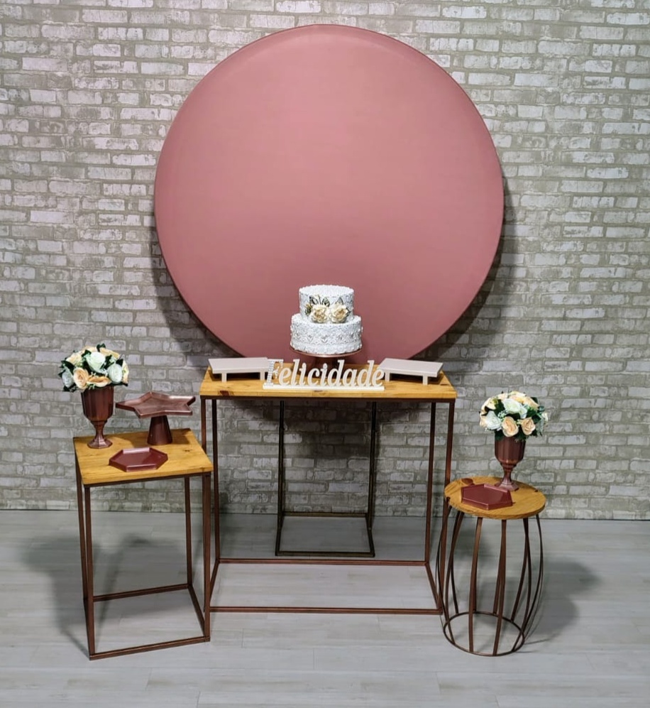 Coleção Essência Lançamento (Rose Gold Liso) - Bn Decorações 