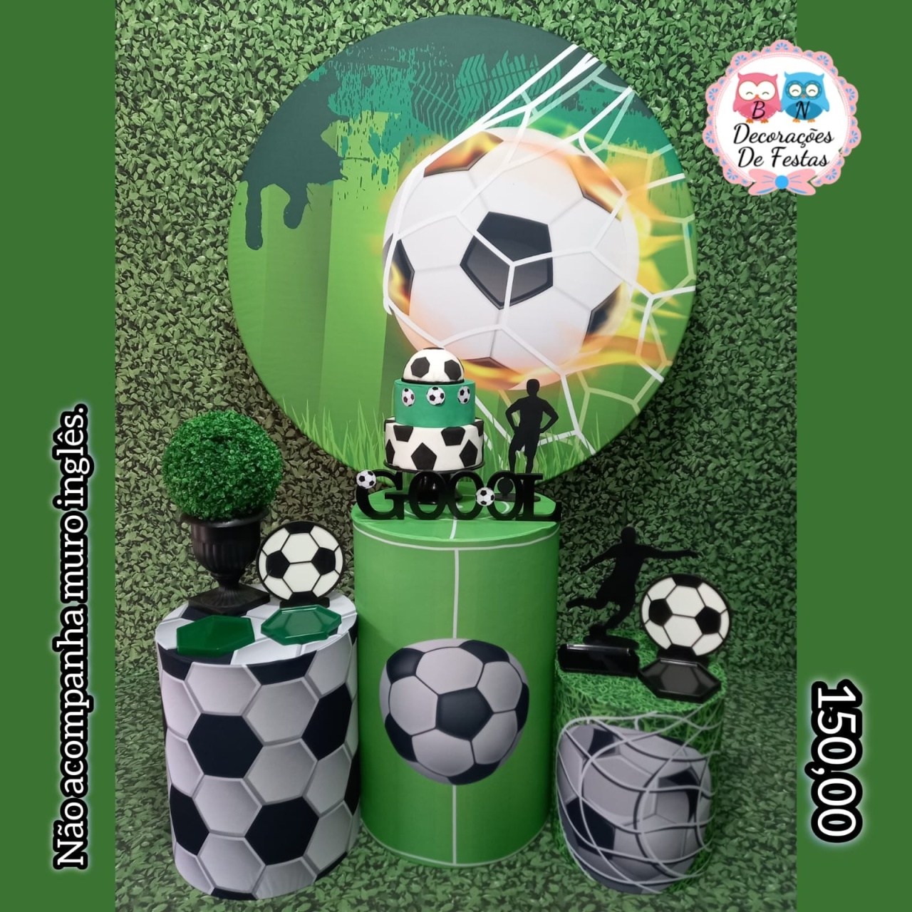Futebol (Encanto) 1 * - Bn Decorações 