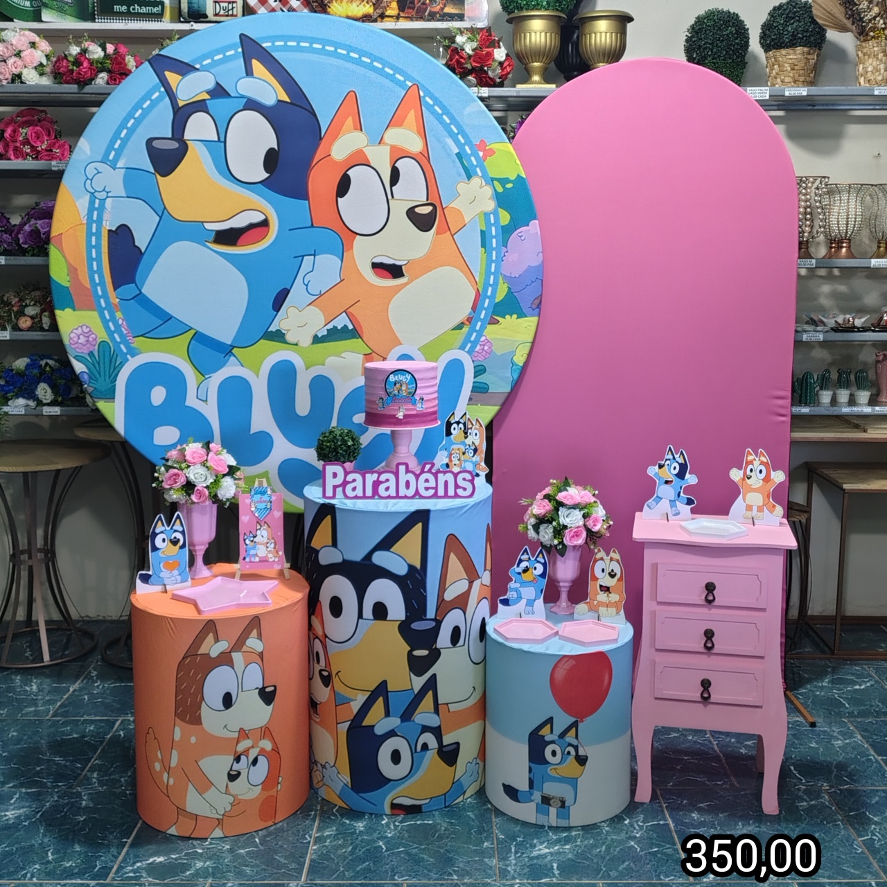 Bluey Menina (Premium) * - Bn Decorações 