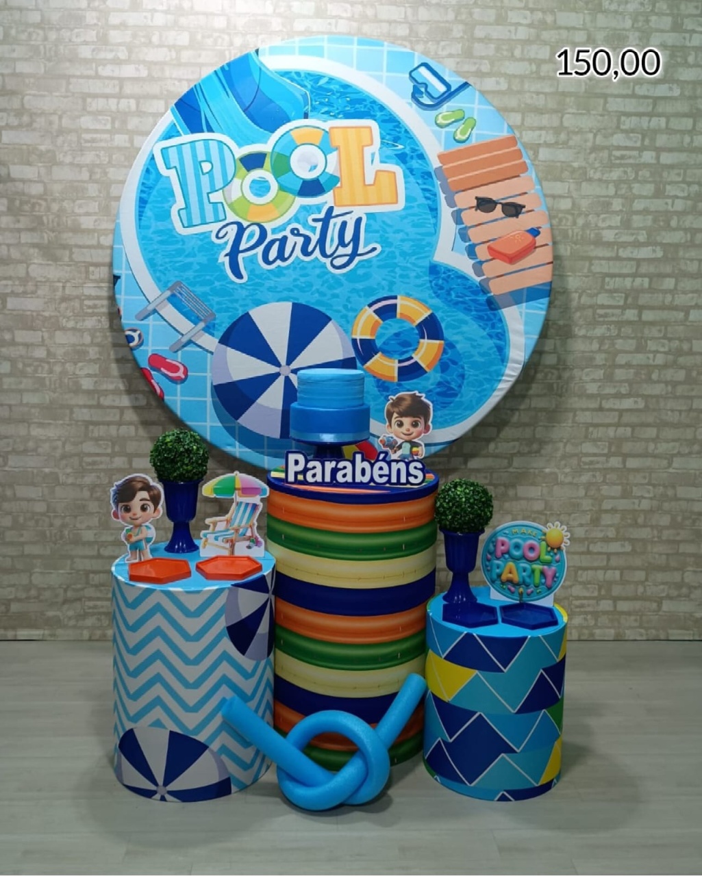Pool Party (Encanto) 1 * - Bn Decorações 