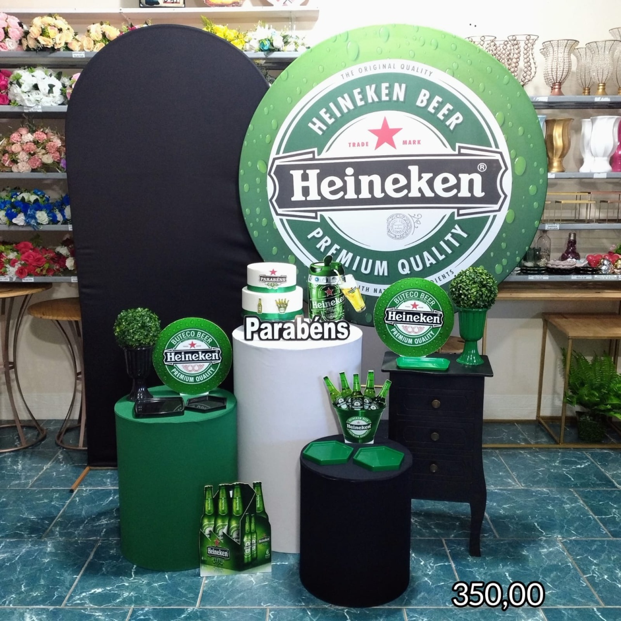 Heineken Masculino (Premium) - Bn Decorações 