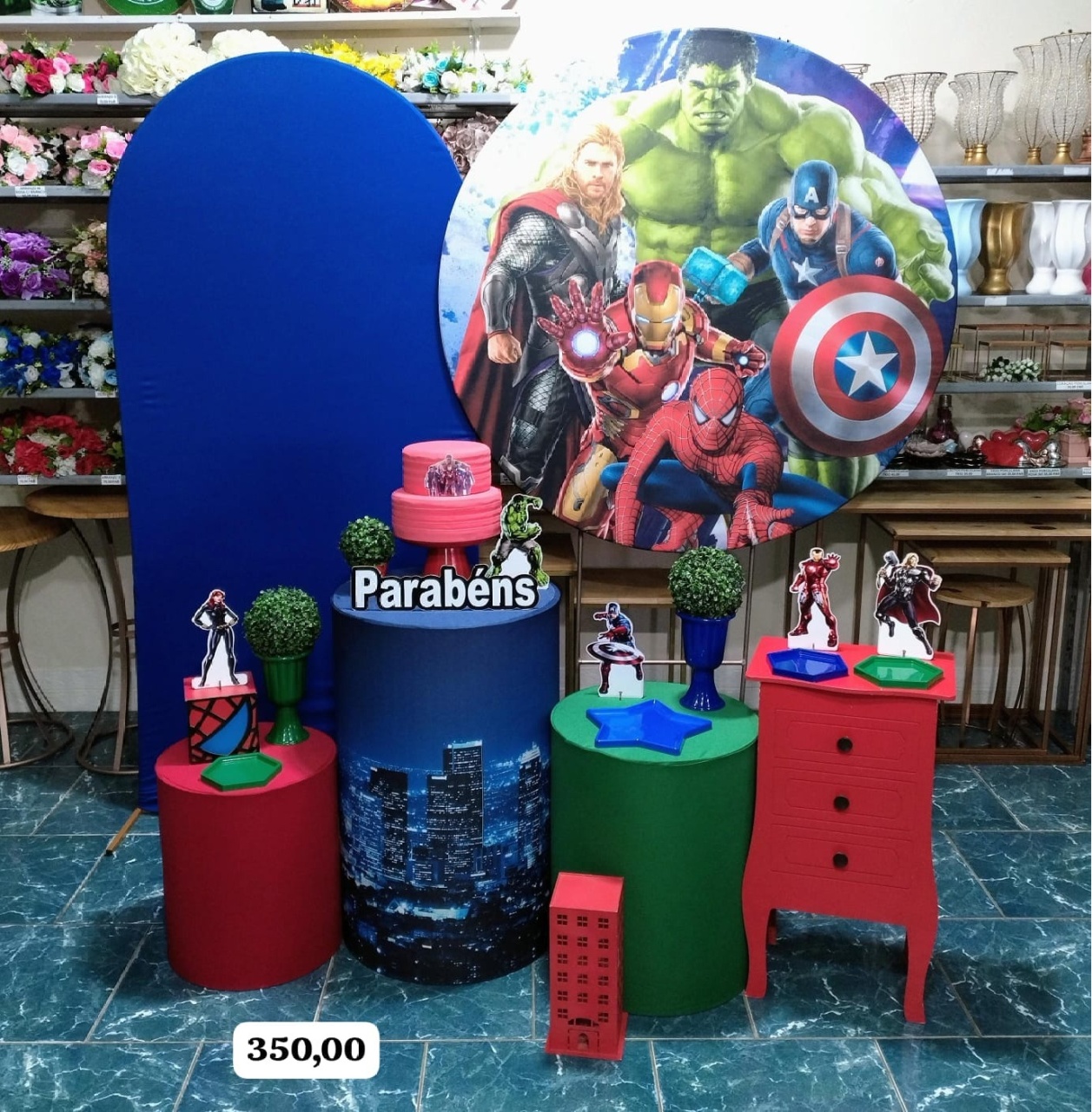 Vingadores (Premium) * - Bn Decorações 
