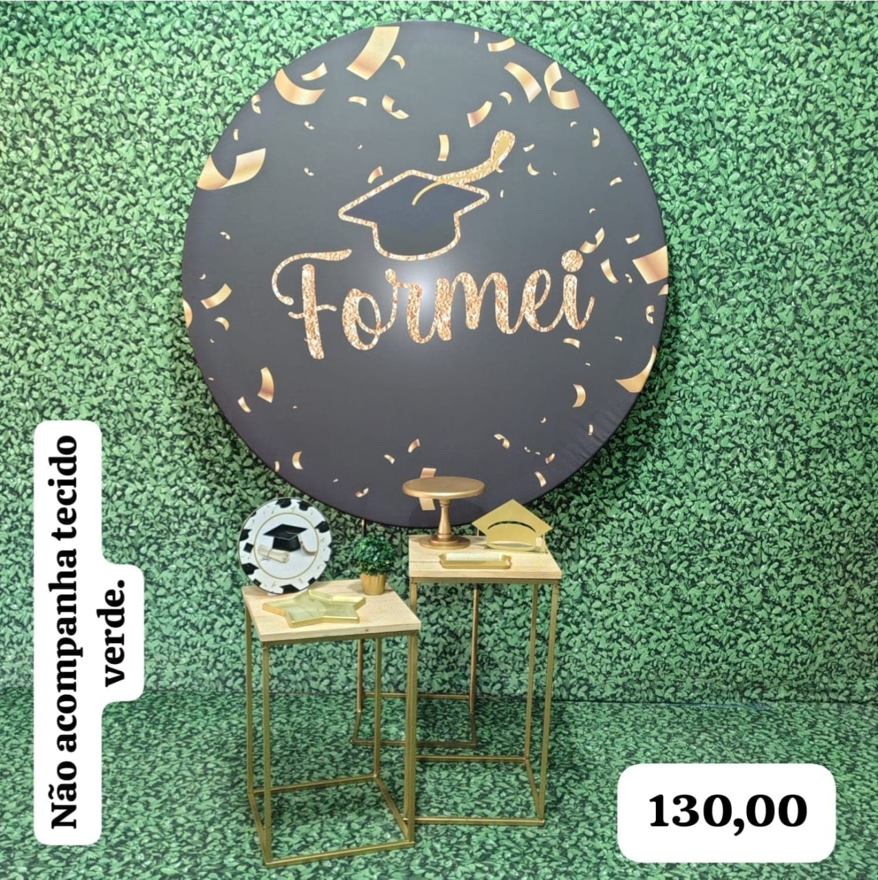 Formatura 2 (Celebre Com 2 Mesas) - Bn Decorações 
