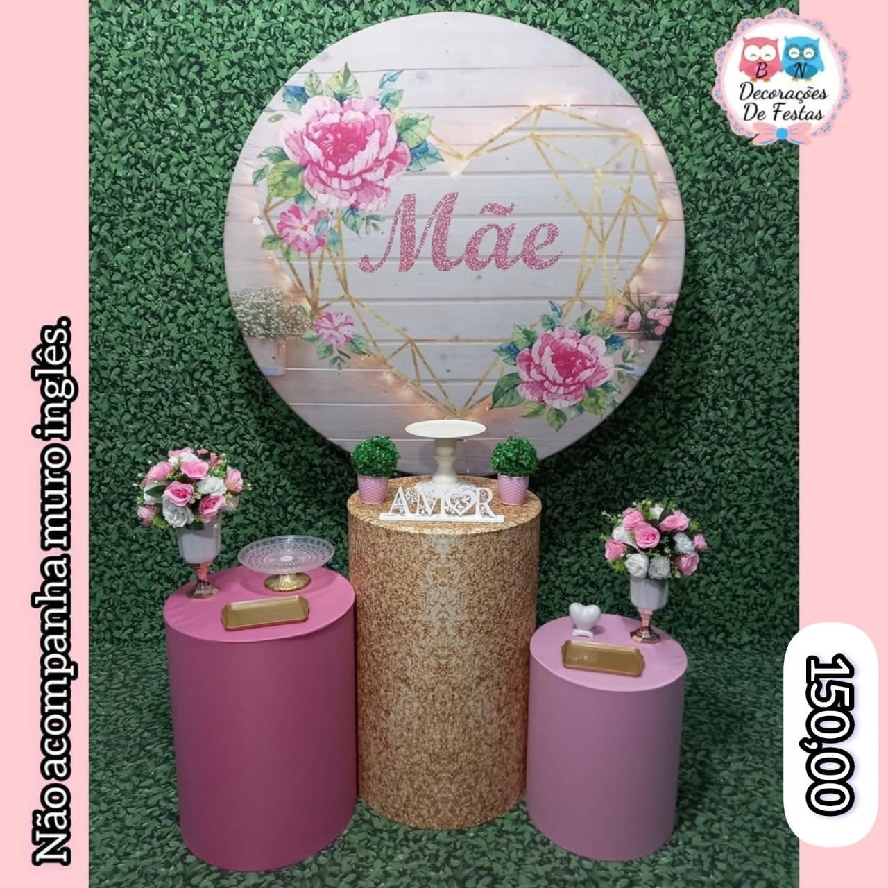 Dia das Mães 6 * - Bn Decorações 