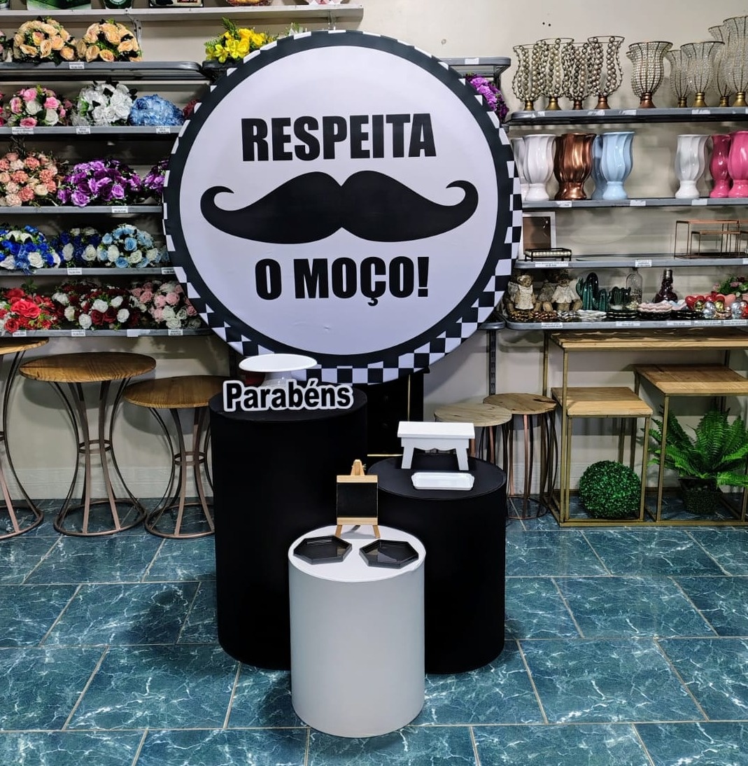 Respeita O Moço (Promoção Cilindros) * - Bn Decorações 