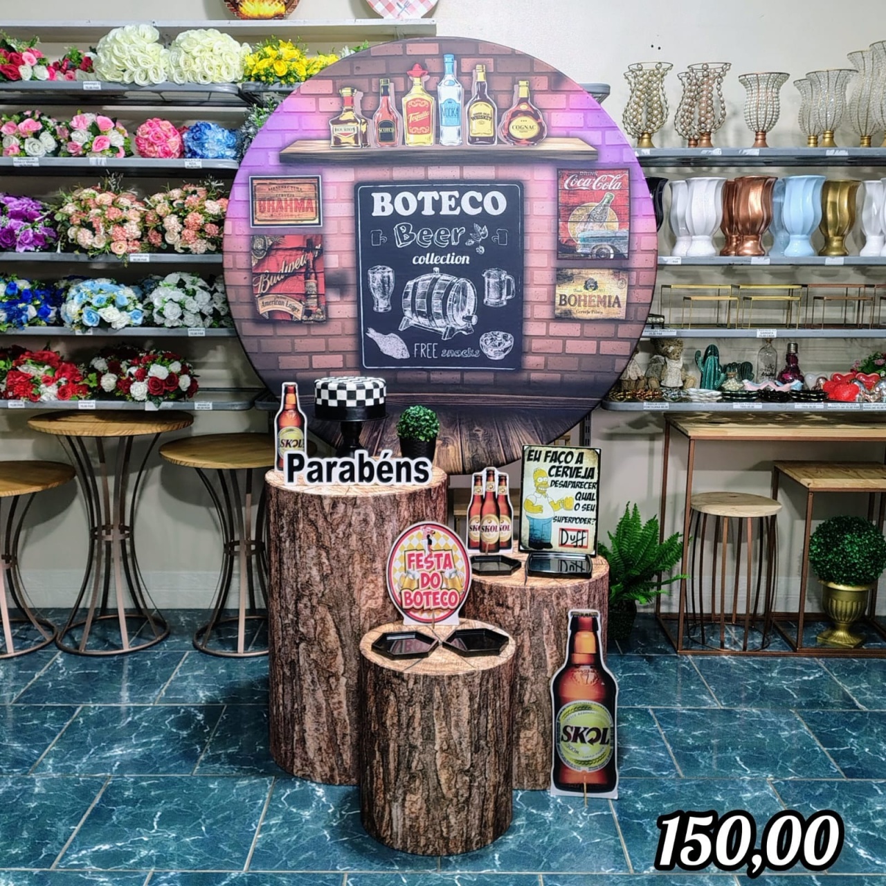 Boteco Masculino (Encanto) 2 - Bn Decorações 