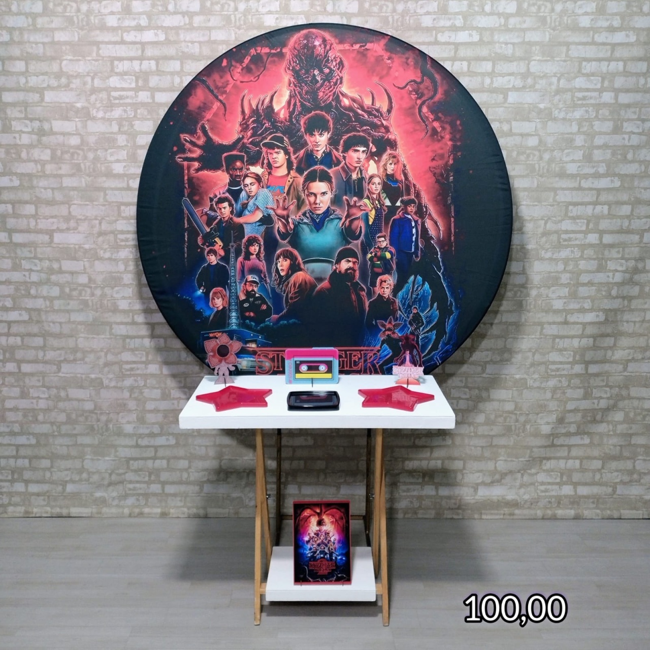 Stranger Things (Promoção Mesa Cavalete) * - Bn Decorações 