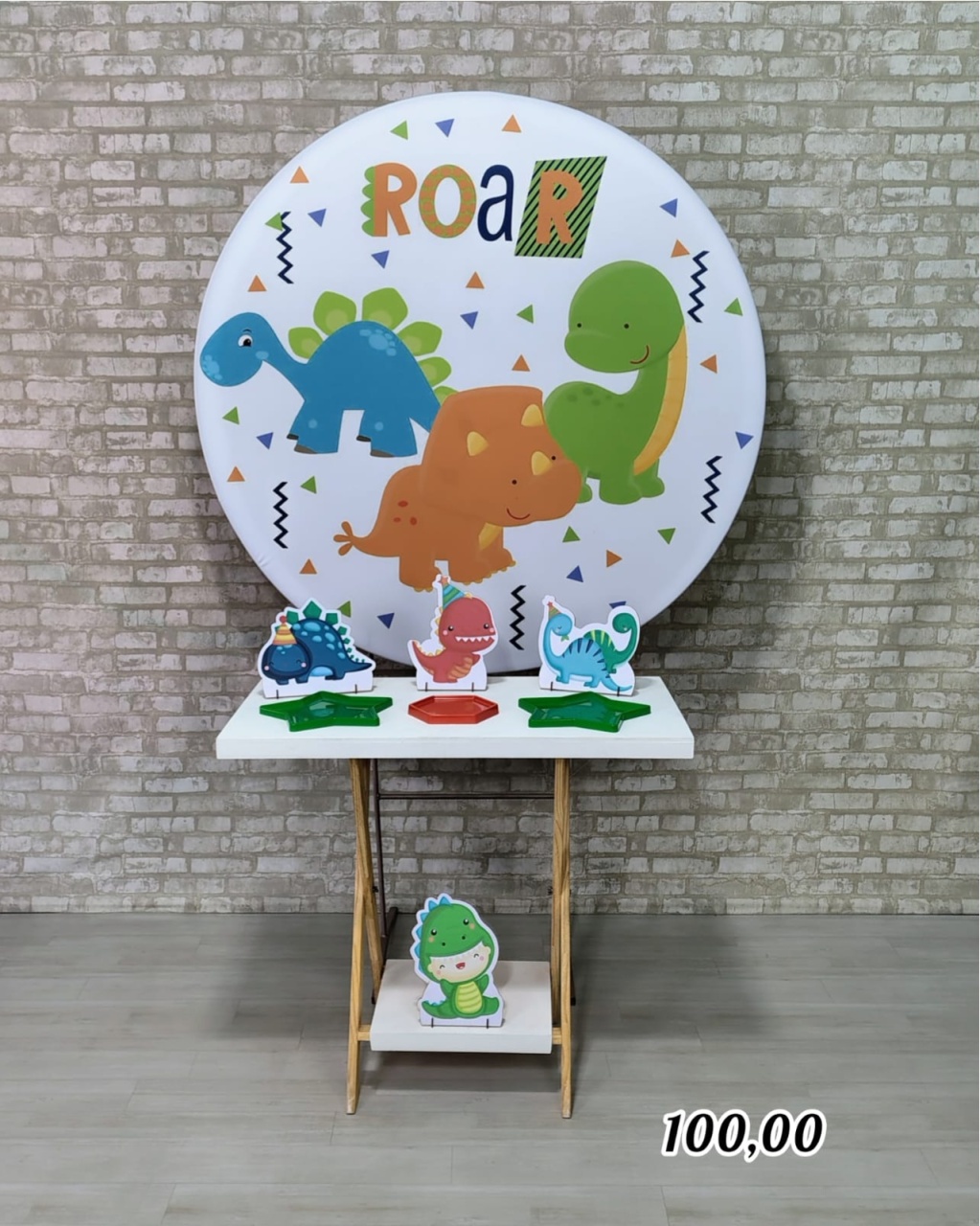 Dino Roar (Promoção Mesa Cavalete) * - Bn Decorações 