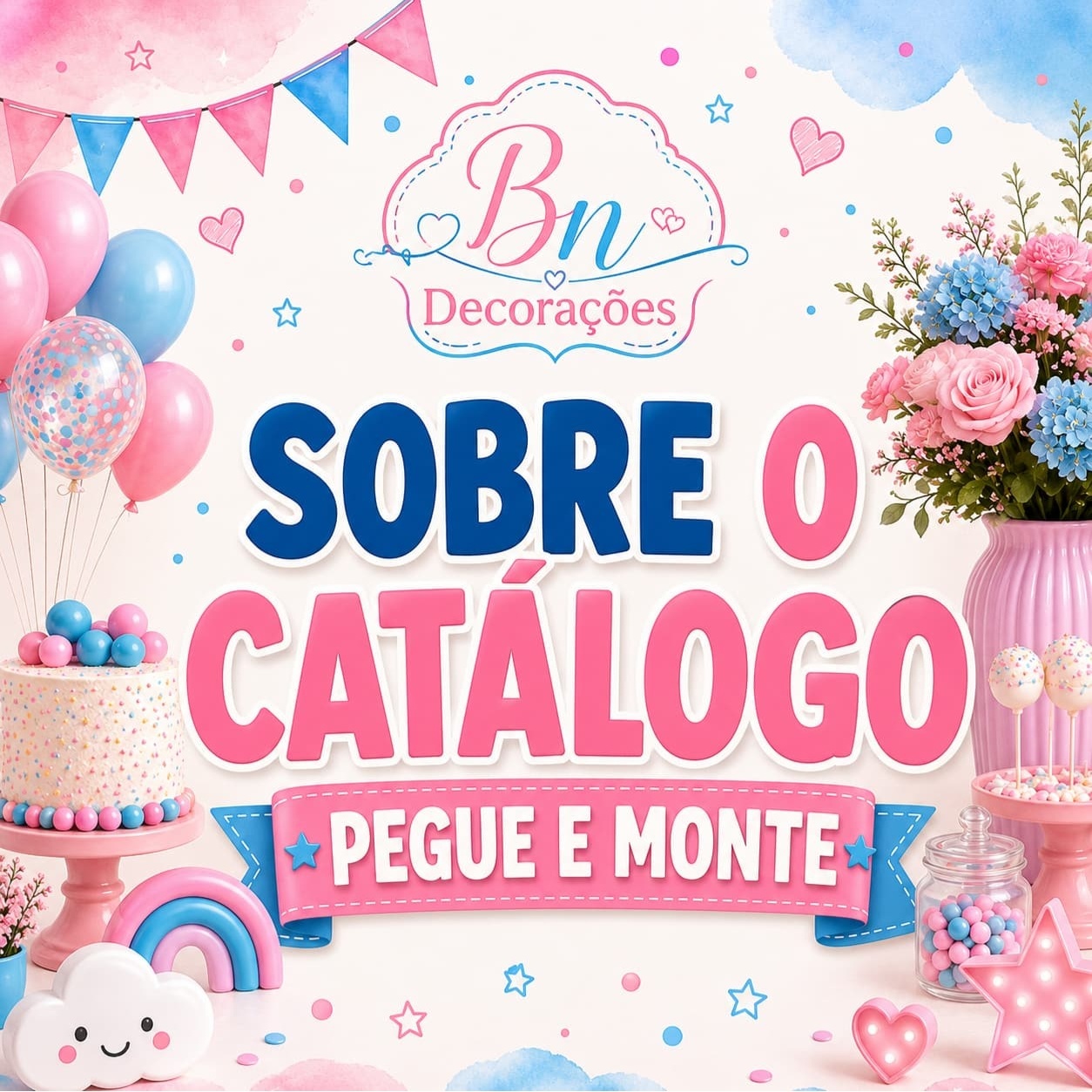 Bem-Vindos - Bn Decorações 