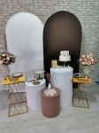 Casamento Marrom Com Off White (Composição) * 2 Painéis Romano - imagem 3