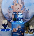 Urso Príncipe Chá de Fralda Menino (Encanto) *  - imagem 2