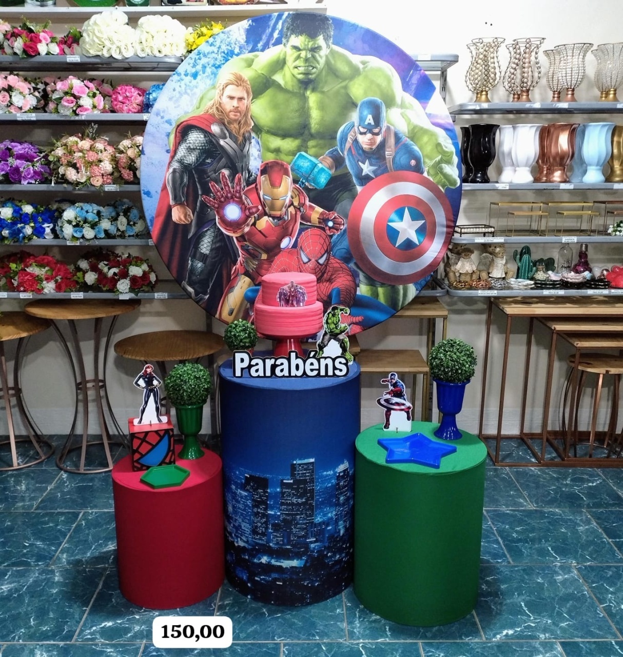 Vingadores (Encanto) *   - Bn Decorações 