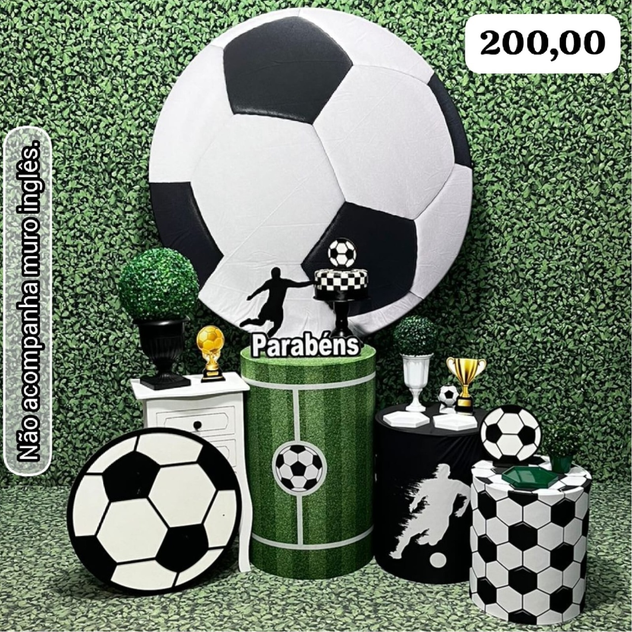 Futebol (Festejar) 2 * - Bn Decorações 