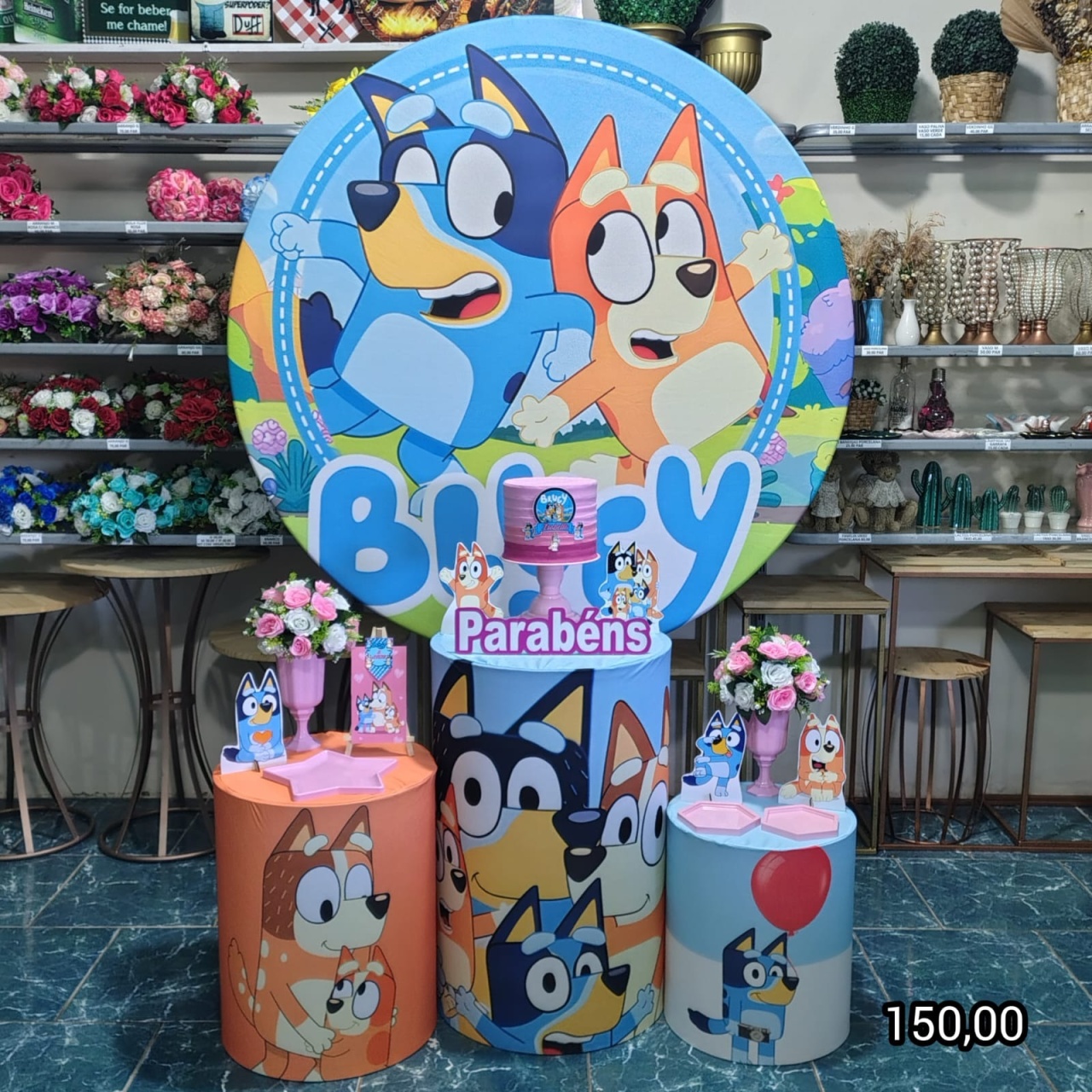 Bluey Menina (Encanto) * - Bn Decorações 